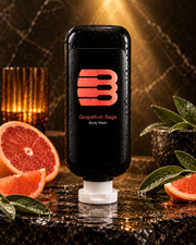 Grapefruit Sage Body Barrel body wash concept front