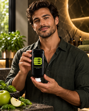 Green Apple Basil Body Barrel body wash concept lifestyle image