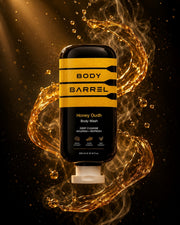 Honey Oudh Body Barrel body wash promotional image