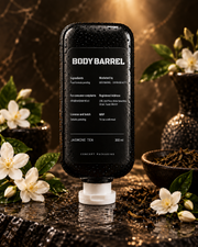 Jasmine Tea body wash concept back label