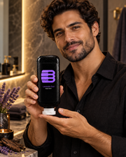 Lavender Oud Body Barrel body wash concept lifestyle image
