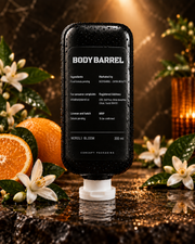 Neroli Bloom body wash concept back label