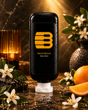 Neroli Bloom Body Barrel body wash concept front