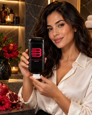 Pomegranate Hibiscus Body Barrel body wash concept lifestyle image