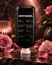 Rose Quartz body wash concept back label