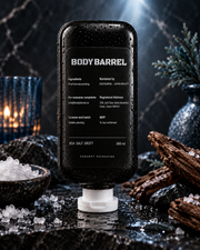 Sea Salt Drift body wash concept back label